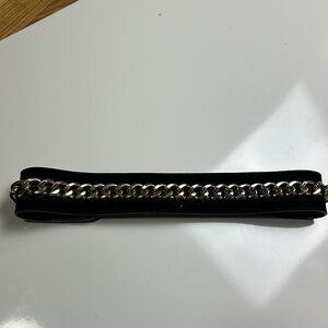 Zara double buckle chain detail‎ belt sz S